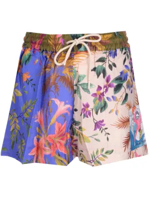 Zimmermann Tropicana Floral Printed Shorts