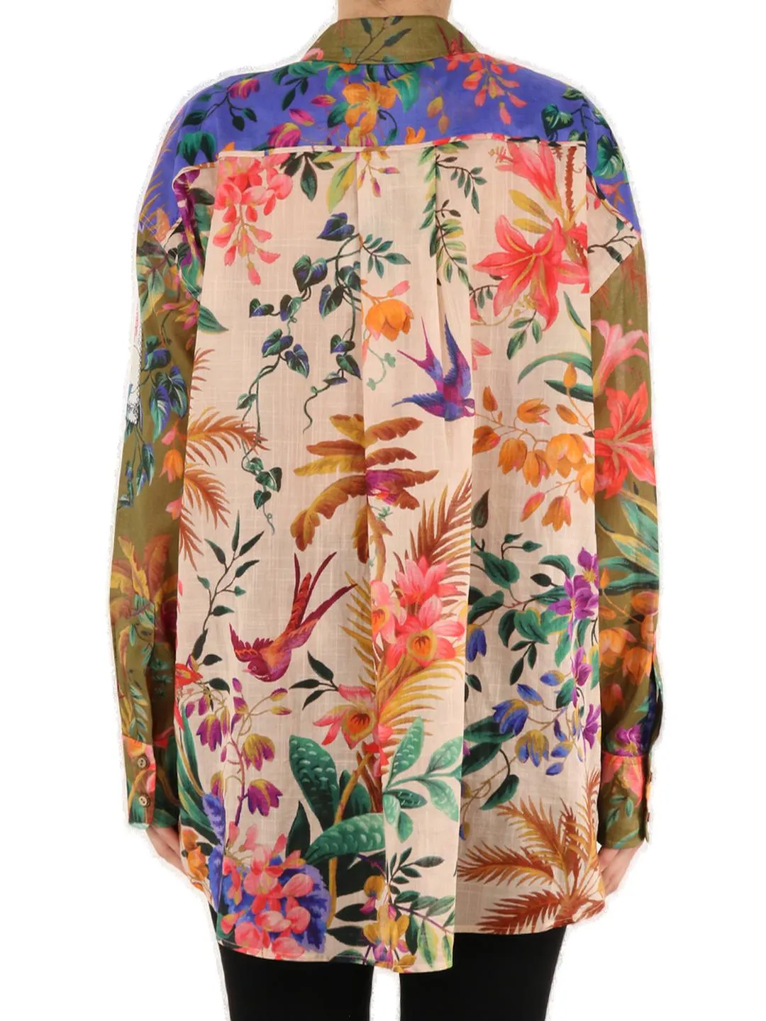 Zimmermann Tropicana Printed Long-Sleeved Shirt